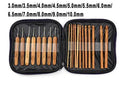 Ultimate DIY Crochet and Knitting Kit with Storage Case and Accessories  ourlum.com Bamboo  Crochet  