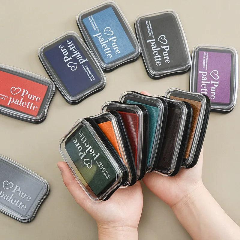 Vintage Ink Pad Set: 20 Vibrant Colors for Craft Stamping and DIY Projects  ourlum.com   