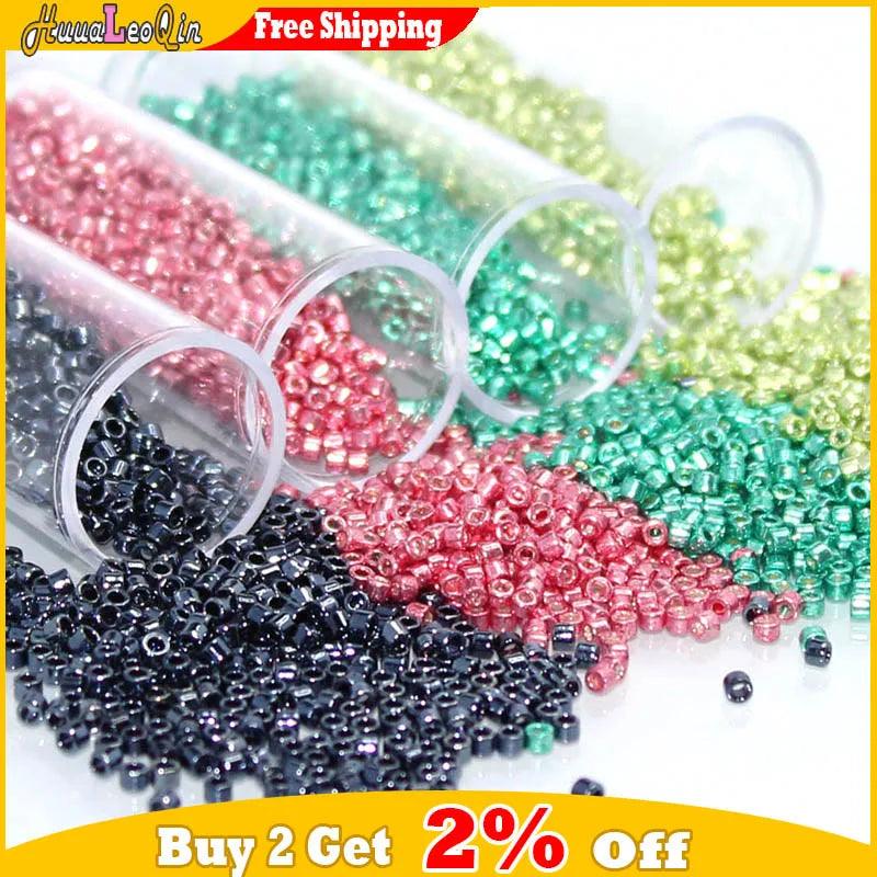 Metallic Color Glass Beads Assortment for DIY Jewelry Making and Sewing  ourlum.com   