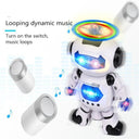 Interactive LED Dancing Robot Toy for Kids - Musical Electronic Walking Toy for Children's Gift  ourlum.com   