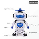 Interactive LED Dancing Robot Toy for Kids - Musical Electronic Walking Toy for Children's Gift  ourlum.com   