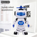 Interactive LED Dancing Robot Toy for Kids - Musical Electronic Walking Toy for Children's Gift  ourlum.com with Box  