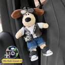 Cute Master Dog Doll Car Seatbelt Shoulder Pad - Soft Protection Cover  ourlum.com C  