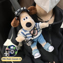 Cute Master Dog Doll Car Seatbelt Shoulder Pad - Soft Protection Cover  ourlum.com H  