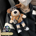 Cute Master Dog Doll Car Seatbelt Shoulder Pad - Soft Protection Cover  ourlum.com K  