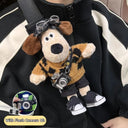 Cute Master Dog Doll Car Seatbelt Shoulder Pad - Soft Protection Cover  ourlum.com O  