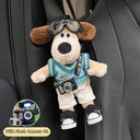 Cute Master Dog Doll Car Seatbelt Shoulder Pad - Soft Protection Cover  ourlum.com F  