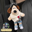 Cute Master Dog Doll Car Seatbelt Shoulder Pad - Soft Protection Cover  ourlum.com Q  