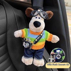 Cozy Master Dog Car Seatbelt Cover: Plush Safety Pad for Journeys