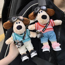 Cute Master Dog Doll Car Seatbelt Shoulder Pad - Soft Protection Cover  ourlum.com   