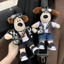 Cute Master Dog Doll Car Seatbelt Shoulder Pad - Soft Protection Cover  ourlum.com   