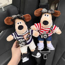 Cute Master Dog Doll Car Seatbelt Shoulder Pad - Soft Protection Cover  ourlum.com   