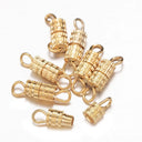 Steampunk Clasp Closure Fastener Locks Set - 20pcs for DIY Jewelry Making  ourlum.com Gold 2  