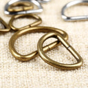 Vintage Metal D Ring Buckles Set for DIY Sewing and Handmade Projects - Pack of 20  ourlum.com   