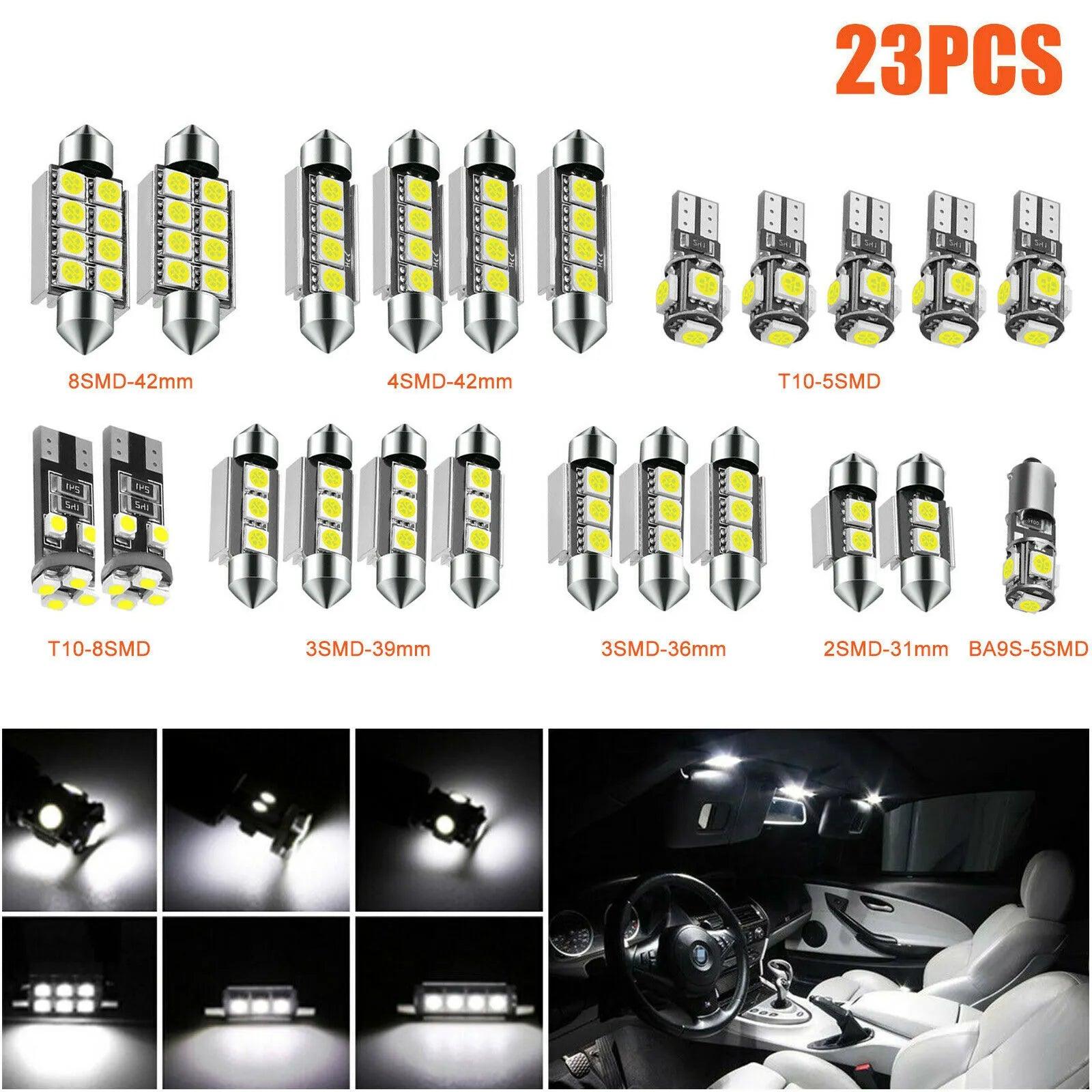 Enhance Your BMW Interior with 23-Piece LED Car Light Kit  ourlum.com   
