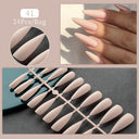 Sweet Summer Pink Glitter False Nails - 24pcs Press-On Nail Set  ourlum.com 41  