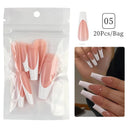 Sweet Summer Pink Glitter False Nails - 24pcs Press-On Nail Set  ourlum.com FH05  