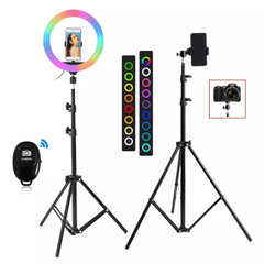 RGB Ring Light with Flexible Tripod: Elevate Your Content Creation Journey