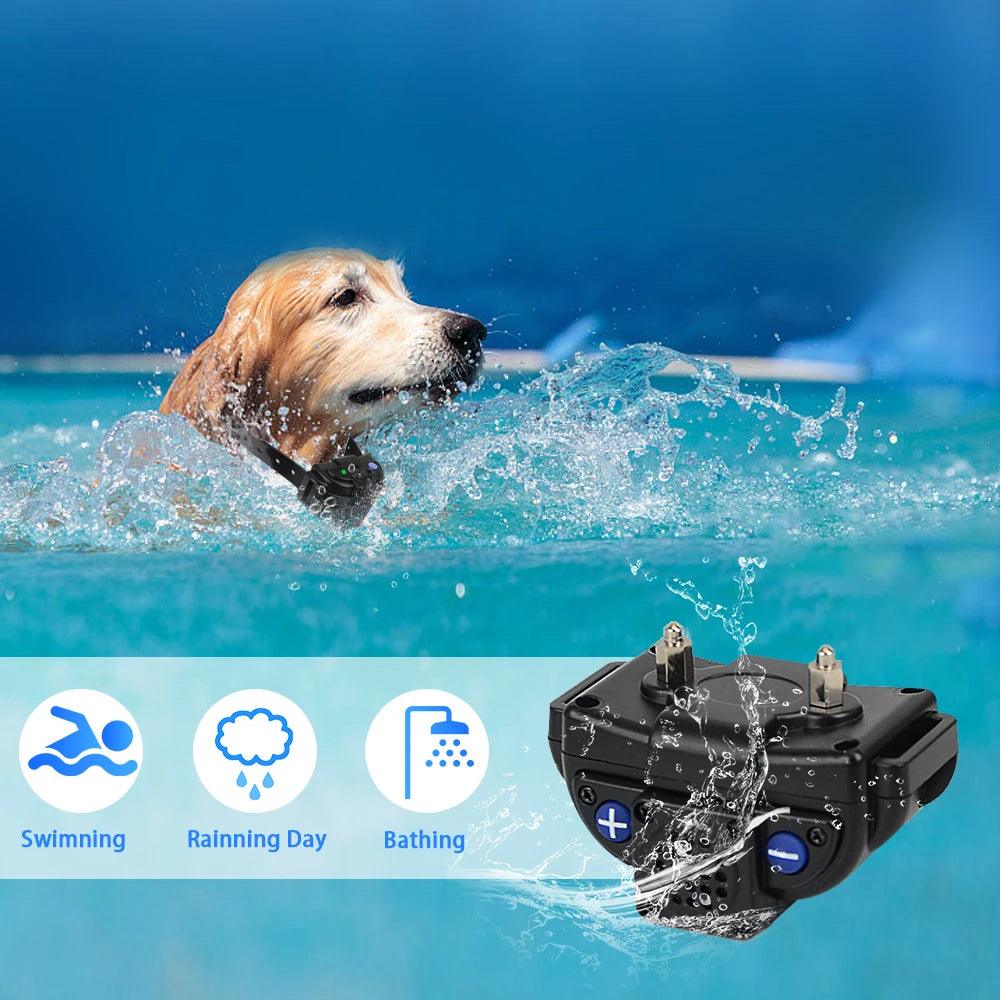 Advanced 2km Remote Dog Training Collar Set with Walkie-Talkie and Multi-Function Training Modes  ourlum.com   