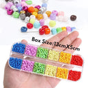 Colorful Glass Seed Beads Kit - DIY Jewelry Making & Crafts  ourlum.com   