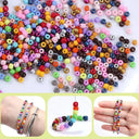 Colorful Glass Seed Beads Kit - DIY Jewelry Making & Crafts  ourlum.com   