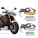 LED Motorcycle Turn Signal Lights: Stay Safe with Flashing Amber