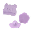 Baby Grooming Set: Soft Comb & Head Massager for Newborn Bath Time  ourlum.com Purple Set  