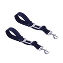 Pet Car Seat Belt Clip Retractable Leash - Safety Harness for Cats and Dogs  ourlum.com black as shown United State