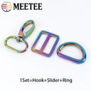 Meetee Metal Buckles Set: Premium Zinc Alloy DIY Hardware Upgrade Kit  ourlum.com   