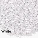 Ivory Pearl Beads Assortment for DIY Jewelry Making  ourlum.com White 3mm 1000Pcs 