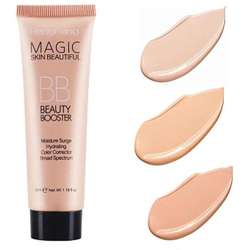 3 Shades BB Cream Waterproof Foundation for Flawless All-Day Coverage  ourlum.com   