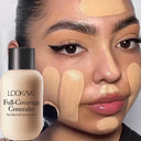 Flawless Skin Essentials: Waterproof Matte Concealer Trio for Long-Lasting Makeup  ourlum.com   