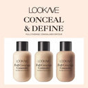 Flawless Skin Essentials: Waterproof Matte Concealer Trio for Long-Lasting Makeup  ourlum.com   