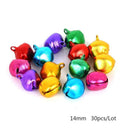 Jingle Bell Mix Color Aluminum Beads - Festive Party Decor & DIY Crafts Kit  ourlum.com 14mm  