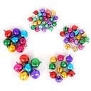 Jingle Bell Mix Color Aluminum Beads - Festive Party Decor & DIY Crafts Kit  ourlum.com   