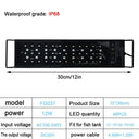 Vibrant LED Aquarium Light with Customizable Settings and Extended Lifespan  ourlum.com 30CM US plug United State