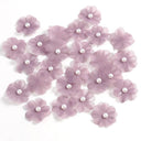 Artificial Rose Flowers Bundle - DIY Wedding Decor & Craft Kit  ourlum.com PURPLE 30Pcs 