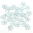 Artificial Rose Flowers Bundle - DIY Wedding Decor & Craft Kit  ourlum.com Blue 30Pcs 