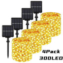 Enchanting Solar LED Fairy Lights for Outdoor Decor Magic