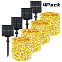 Enchanting Solar LED Fairy Lights for Outdoor Decor Magic