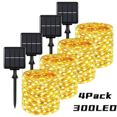 Solar Garden Festoon Lights: Enchant Outdoor Spaces with Magical LED Fairy String