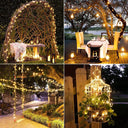 Enchanting Solar LED Fairy Lights for Outdoor Decor Magic