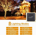 Enchanting Solar LED Fairy Lights for Outdoor Decor Magic