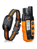 Advanced Remote Dog Training Collar for Effective 3300Ft Range Control with Beep Vibration Shock - Waterproof & Rechargeable Technology for High-Quality Pet Training  ourlum.com Orange For 1 Dog  