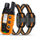 Advanced Remote Dog Training Collar for Effective 3300Ft Range Control with Beep Vibration Shock - Waterproof & Rechargeable Technology for High-Quality Pet Training  ourlum.com Orange for 2 Dogs  