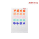 Advanced Hydrocolloid Acne Healing Patches - Variety Shapes - 36/180 Pcs Pack  ourlum.com Type 4  