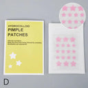 Advanced Hydrocolloid Acne Healing Patches - Variety Shapes - 36/180 Pcs Pack  ourlum.com Type 9  