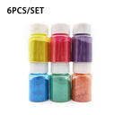 36-Color Shimmering Mica Powder Set for DIY Crafts and Soap Making  ourlum.com 6PCS-E 1 set 