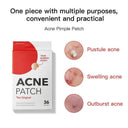 Hydrocolloid Acne Pimple Patch Kit - 36pcs for Targeted Treatment and Blemish Concealment  ourlum.com   