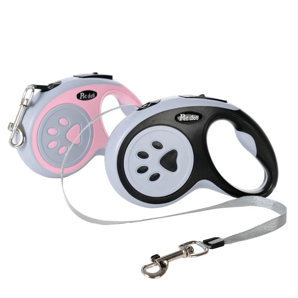 Nylon Extendable Dog Leash with Automatic Retraction for Small Pets  ourlum.com   